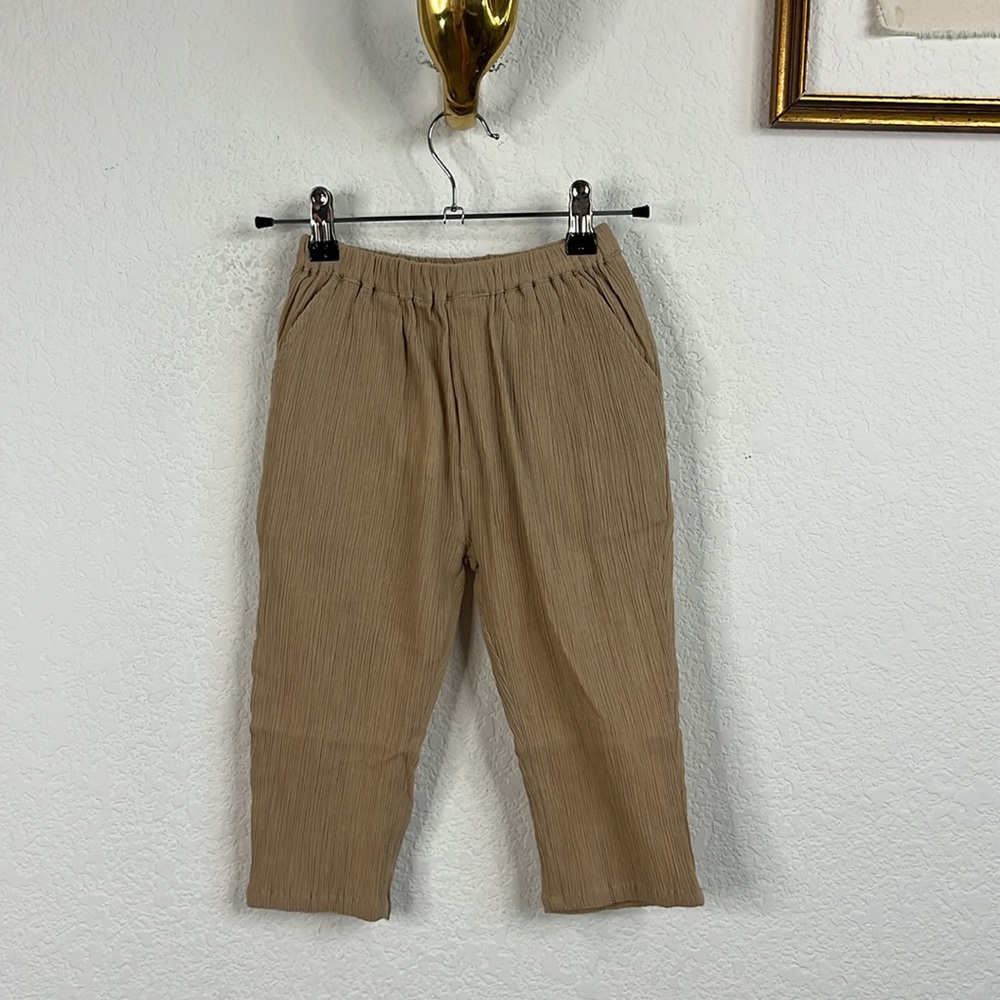 Louis & Louise Crinkle Crepon Harem Pants